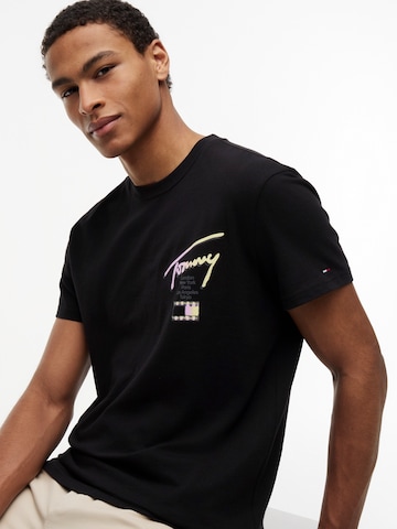 Tommy Jeans Bluser & t-shirts 'CITY SIGN' i sort
