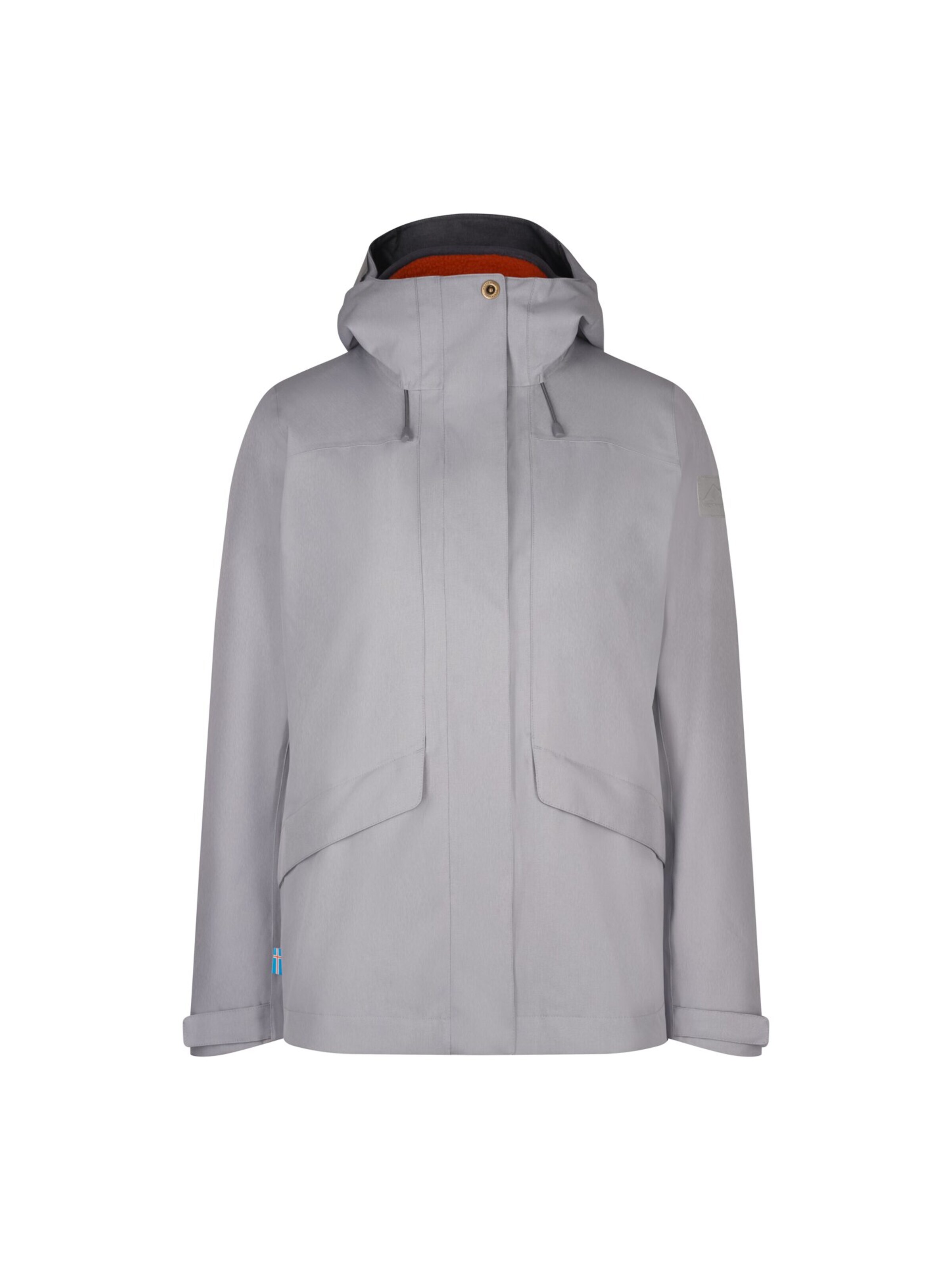 WESTFJORD Outdoorjacke‌‌‌‌‌‌ in Grau: Vorderseite