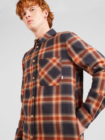 Kronstadt Regular fit Button Up Shirt 'Ramon' in Red