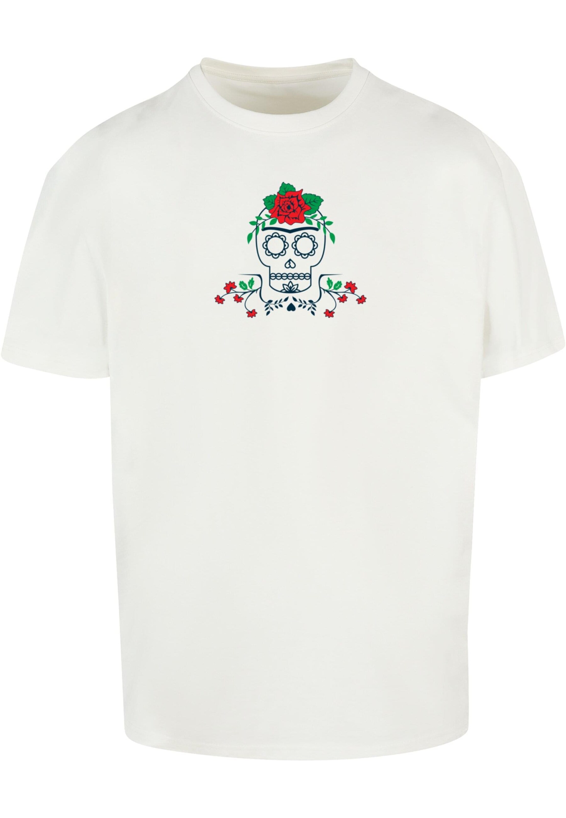 Merchcode Shirt 'Death ' in Gemengde kleuren: voorkant