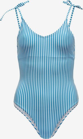 Maillot de bain ONLY en bleu : devant