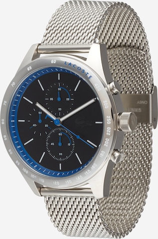 LACOSTE Analogové hodinky 'Apext' – stříbrná: přední strana