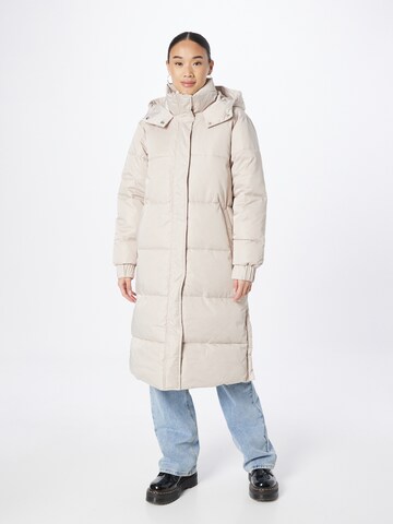 Cappotto invernale di Abercrombie & Fitch in grigio: frontale