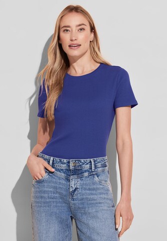 STREET ONE T-Shirt in Blau: predná strana