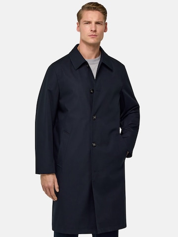 Cappotto di mezza stagione di Boggi Milano in blu: frontale