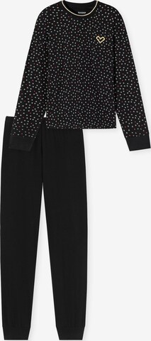 SCHIESSER Pajamas ' Family ' in Black: front