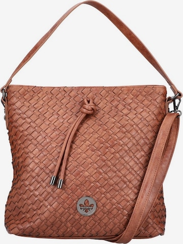 Rieker Shoulder Bag in Brown: front
