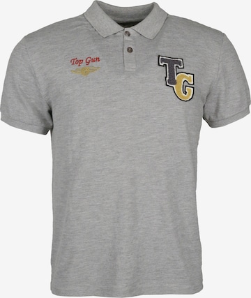 TOP GUN Shirt in Grey: front