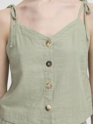 ICHI Top ' IHLINNO ' in Green