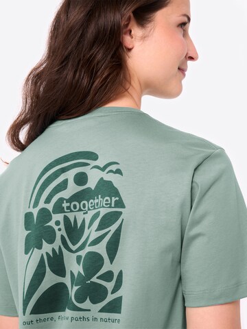 VAUDE Sportshirt 'Spirit II' in Grün