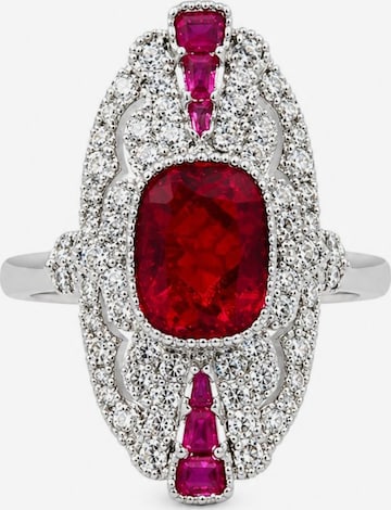 Bague LanLivia en rouge : devant