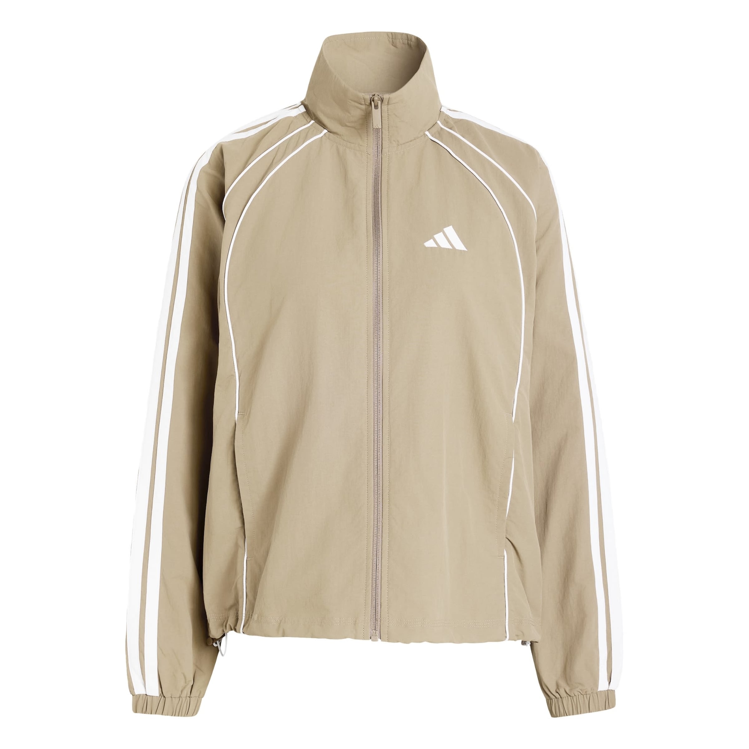 ADIDAS SPORTSWEAR - Casaco de treino 'Iconic' em verde: frente