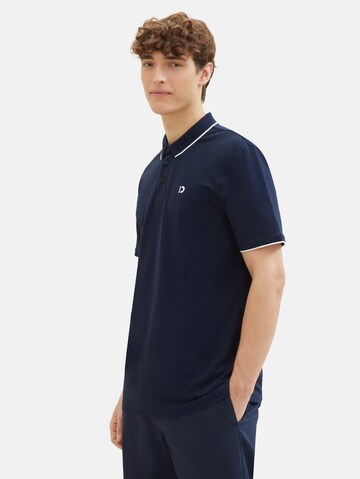 TOM TAILOR DENIM Poloshirt in Blau