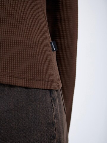 Dr. Denim Top 'Stella Waffle Top' in Bruin