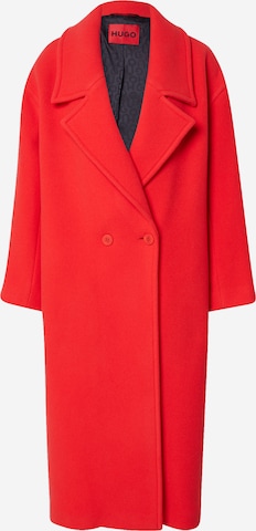 HUGO Přechodný kabát 'Marola' – červená: přední strana