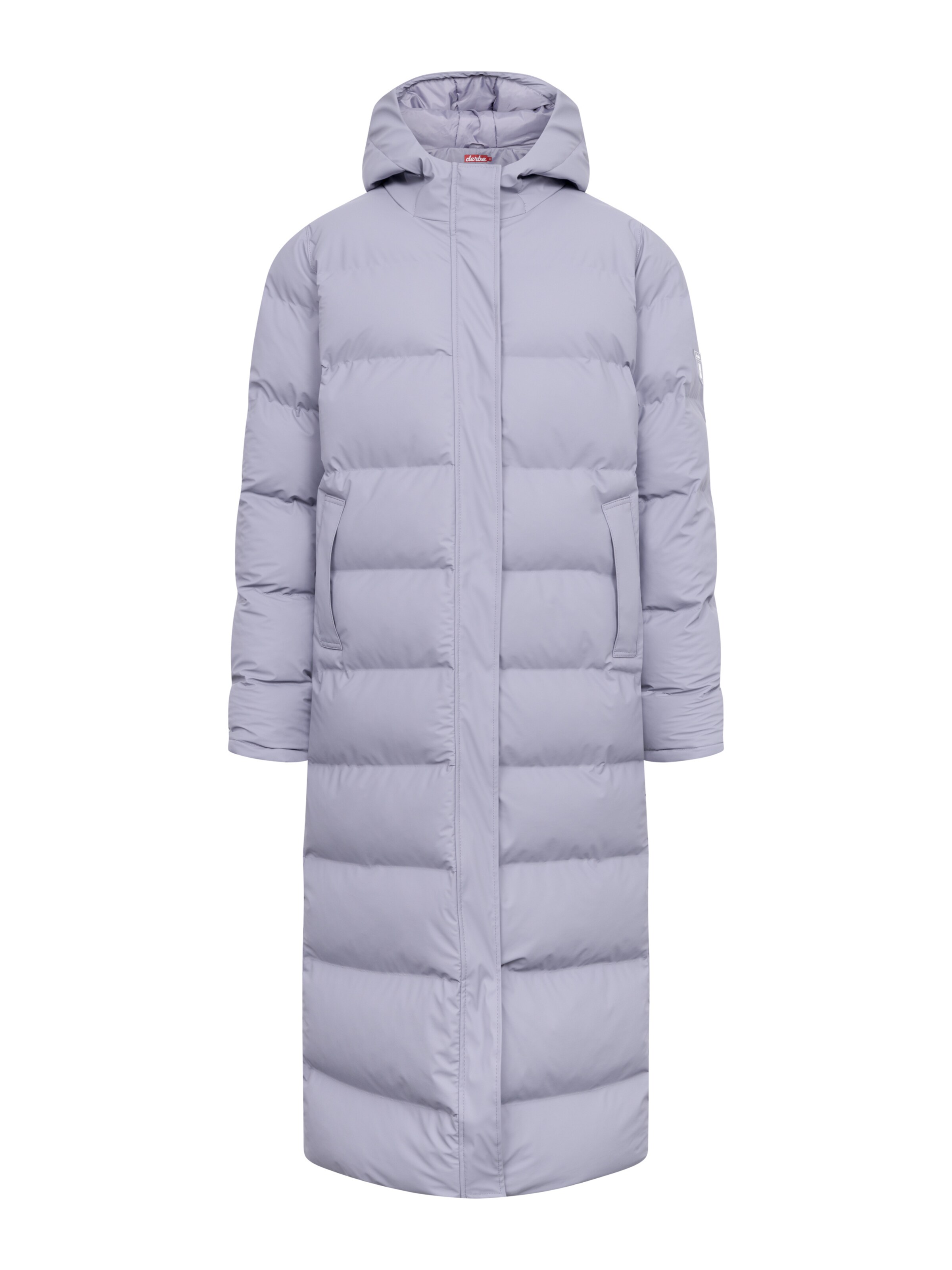 Derbe Wintermantel &#x27;Interholm&#x27; in Lila: voorkant