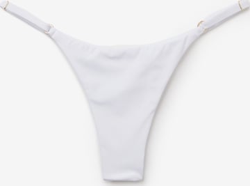 CALZEDONIA Bikini Bottoms in White: front
