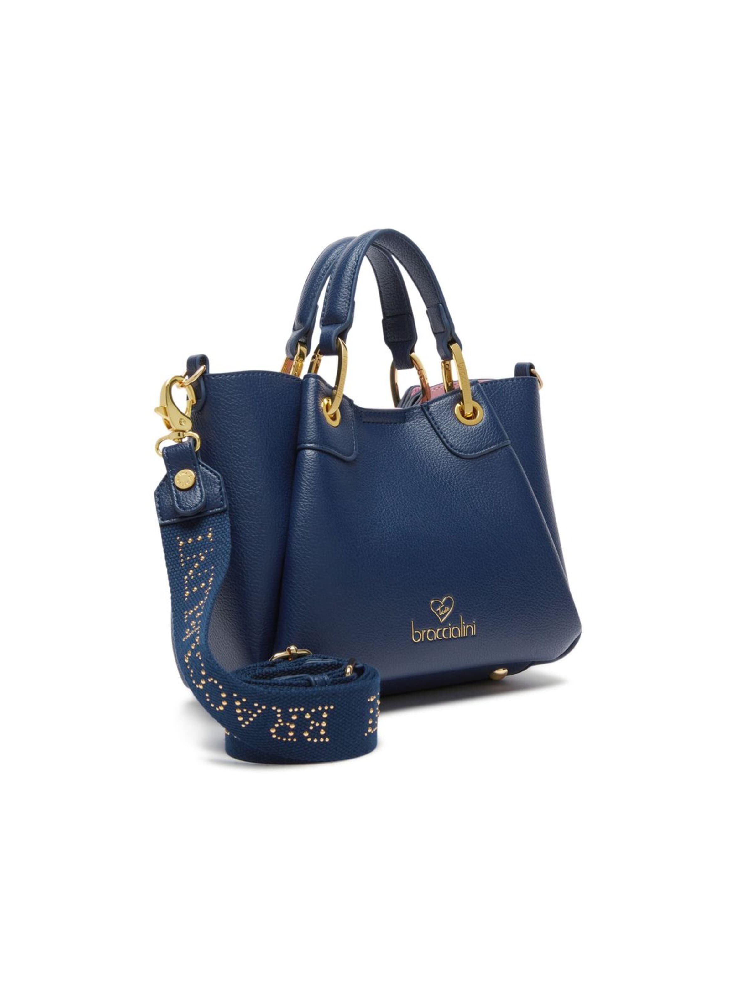 Borsa a mano 'Amy' di Braccialini in blu