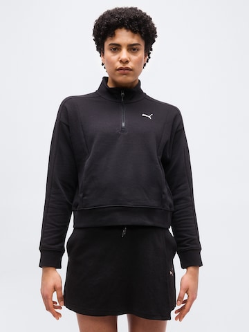 PUMASportska sweater majica 'Class' - crna boja: prednji dio