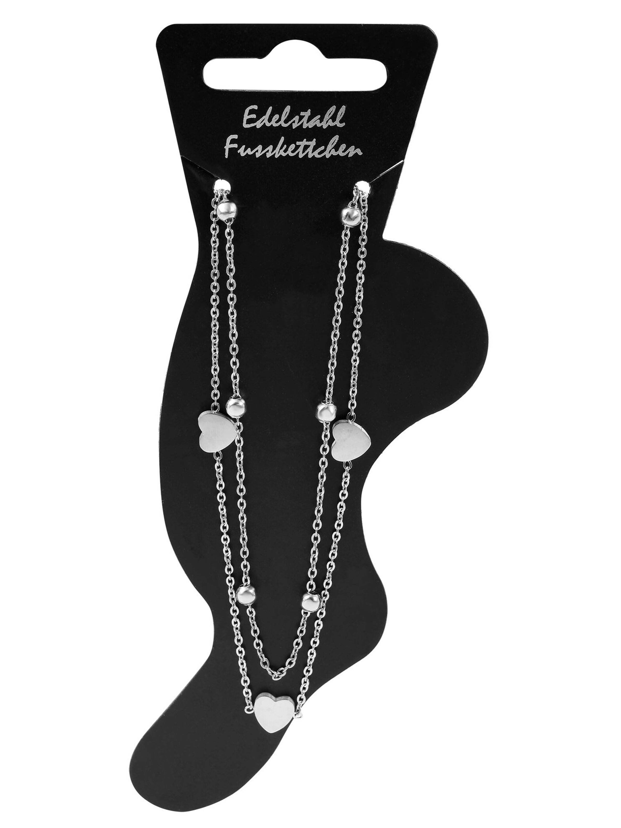 Akzent Foot Jewelry 'Hanni, langlebig' in Silver: front