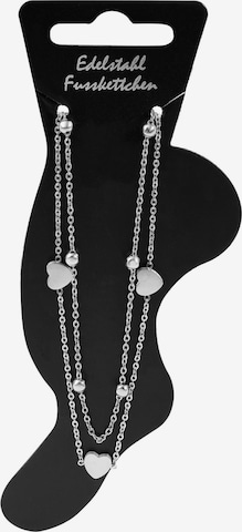 Akzent Foot Jewelry 'Hanni, langlebig' in Silver: front