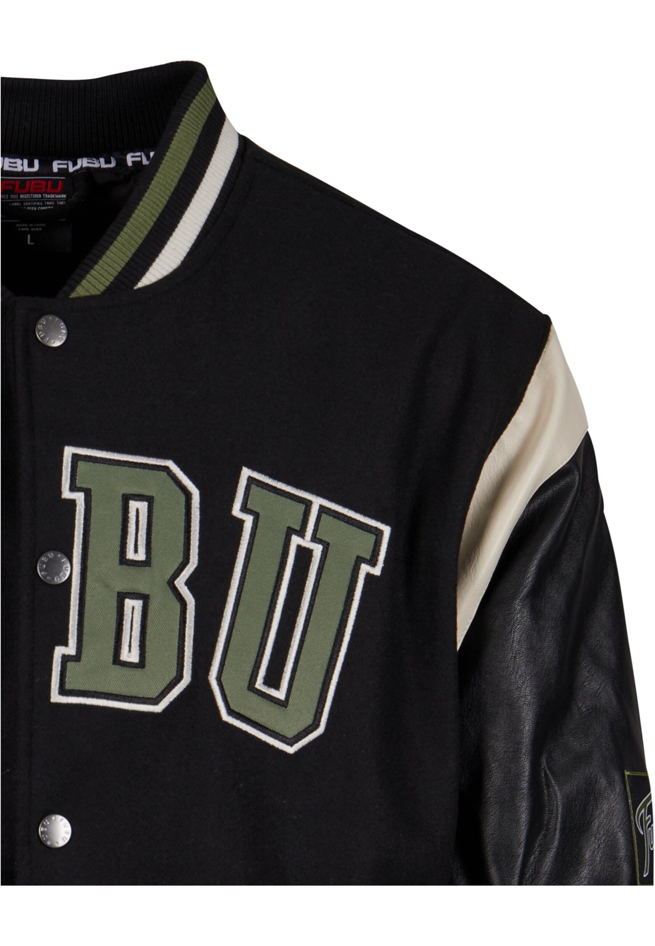 Veste mi-saison 'College Varsity' FUBU en noir