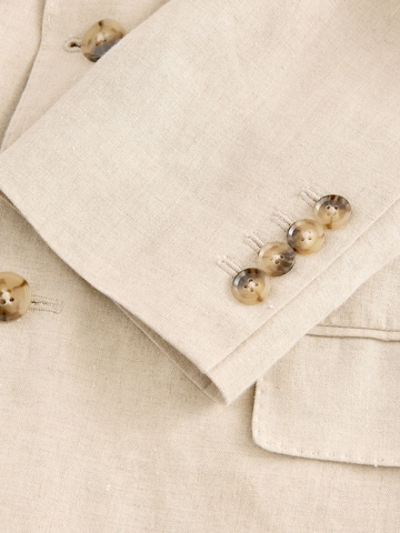 Next Слим Деловой пиджак в Бежевый