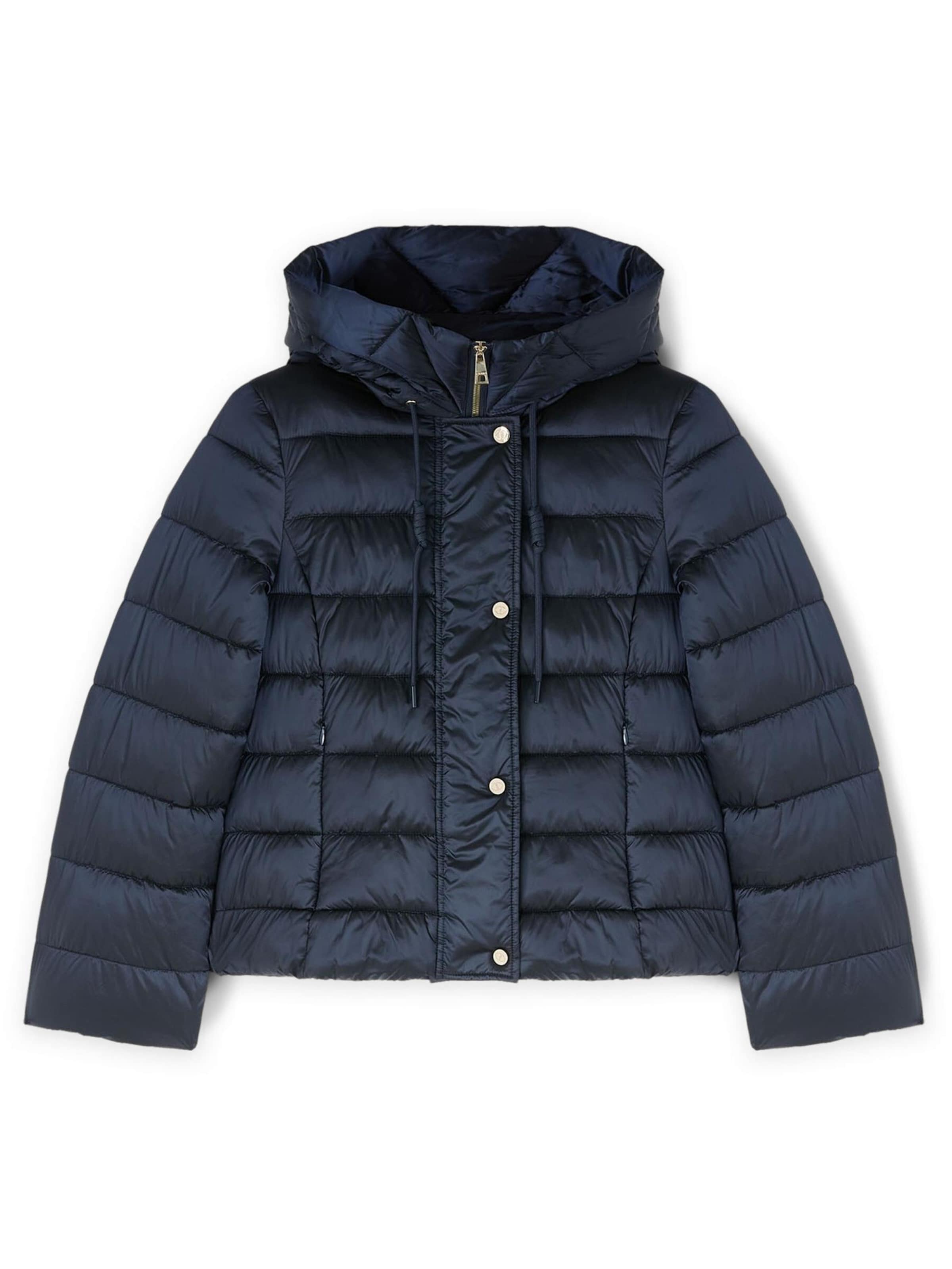 MOTIVI Winterjas in Blauw: voorkant