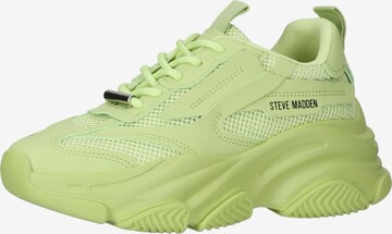 STEVE MADDEN Sneakers in Green: front