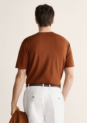 MANGO MAN Shirt 'Sun' in Orange