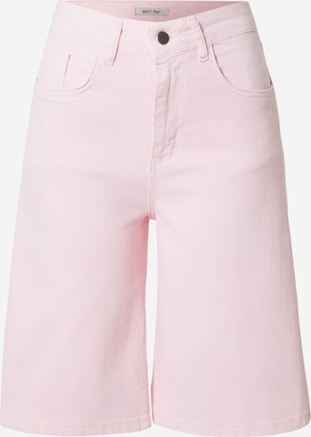 Loosefit Jean 'Enie' ABOUT YOU en rose : devant