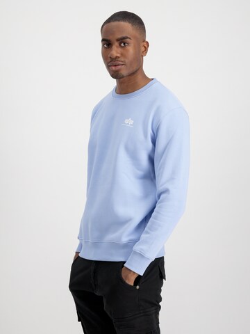 ALPHA INDUSTRIES Sweatshirt in Blue