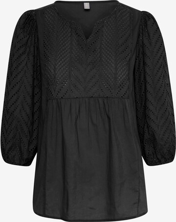 CULTURE Blouse 'Toril' in Zwart: voorkant