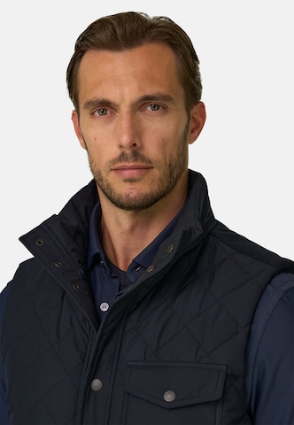 Gilet Boggi Milano en bleu