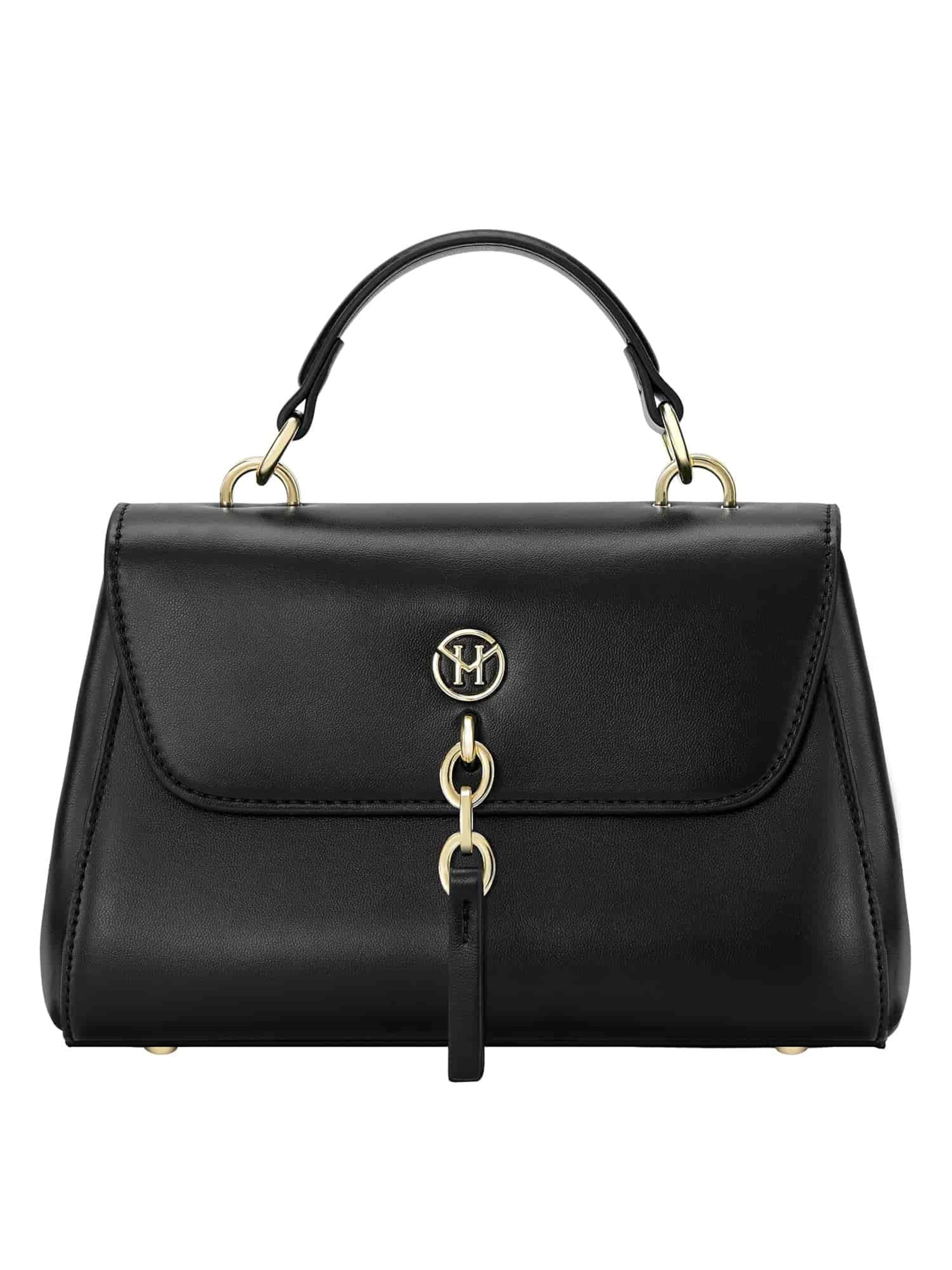 Victoria Hyde Handbag ' Elegance ' in Black: front