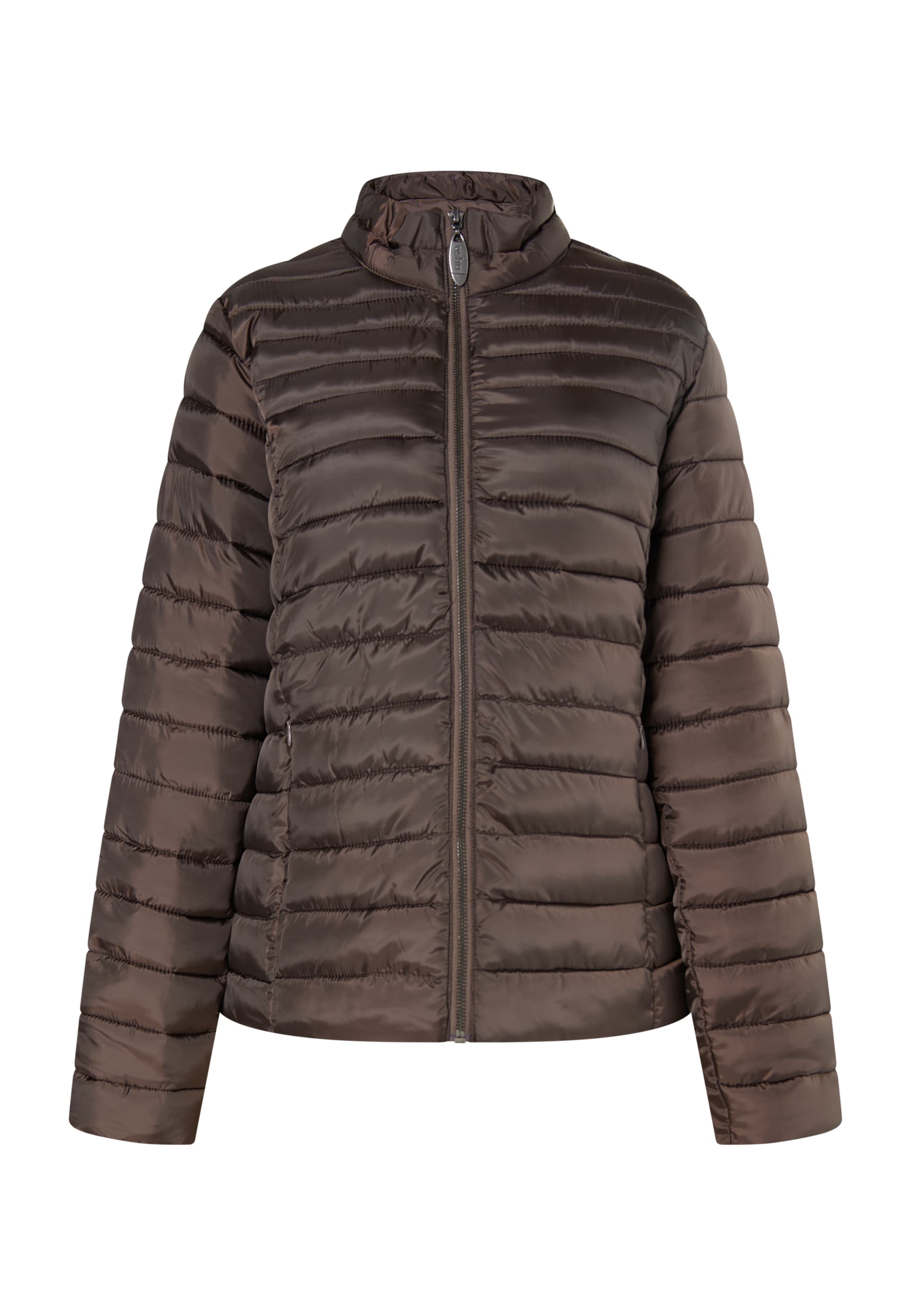 usha BLUE LABEL Φθινοπωρινό και ανοιξιάτικο μπουφάν σε καφέ: μπροστά