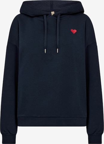 Soyaconcept Hoodie in Blau: Vorderseite