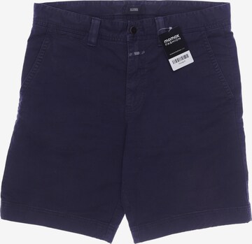 Closed Shorts in 32 in Blue: front