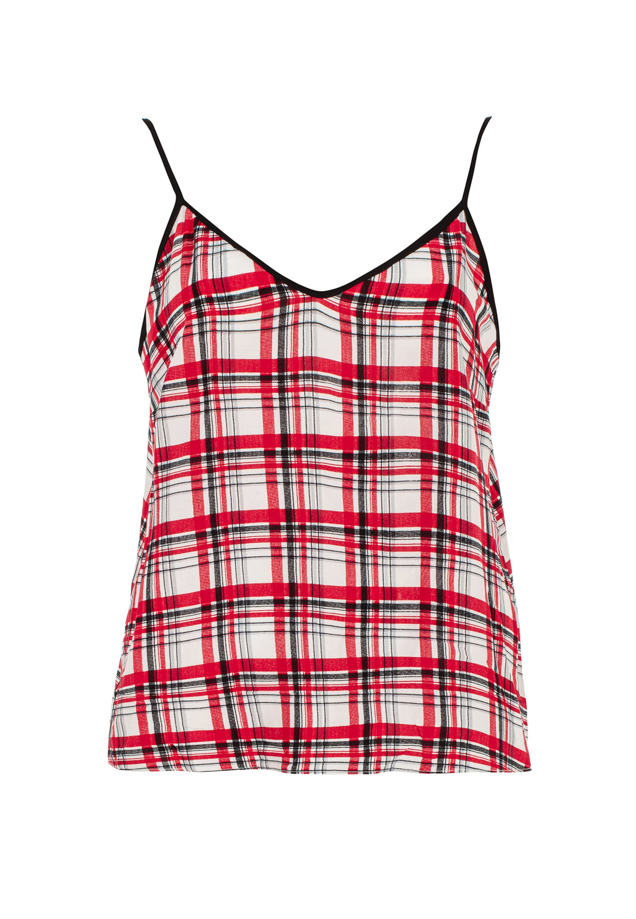 Jimmy Sanders - Top em vermelho: frente