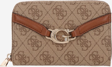 GUESS Wallet 'Dea' in Brown: front