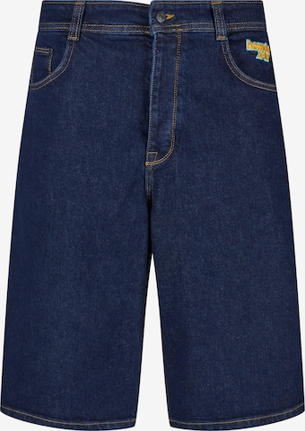 Wide Leg Jean 'X-Tra MONSTER' HOMEBOY en bleu : devant