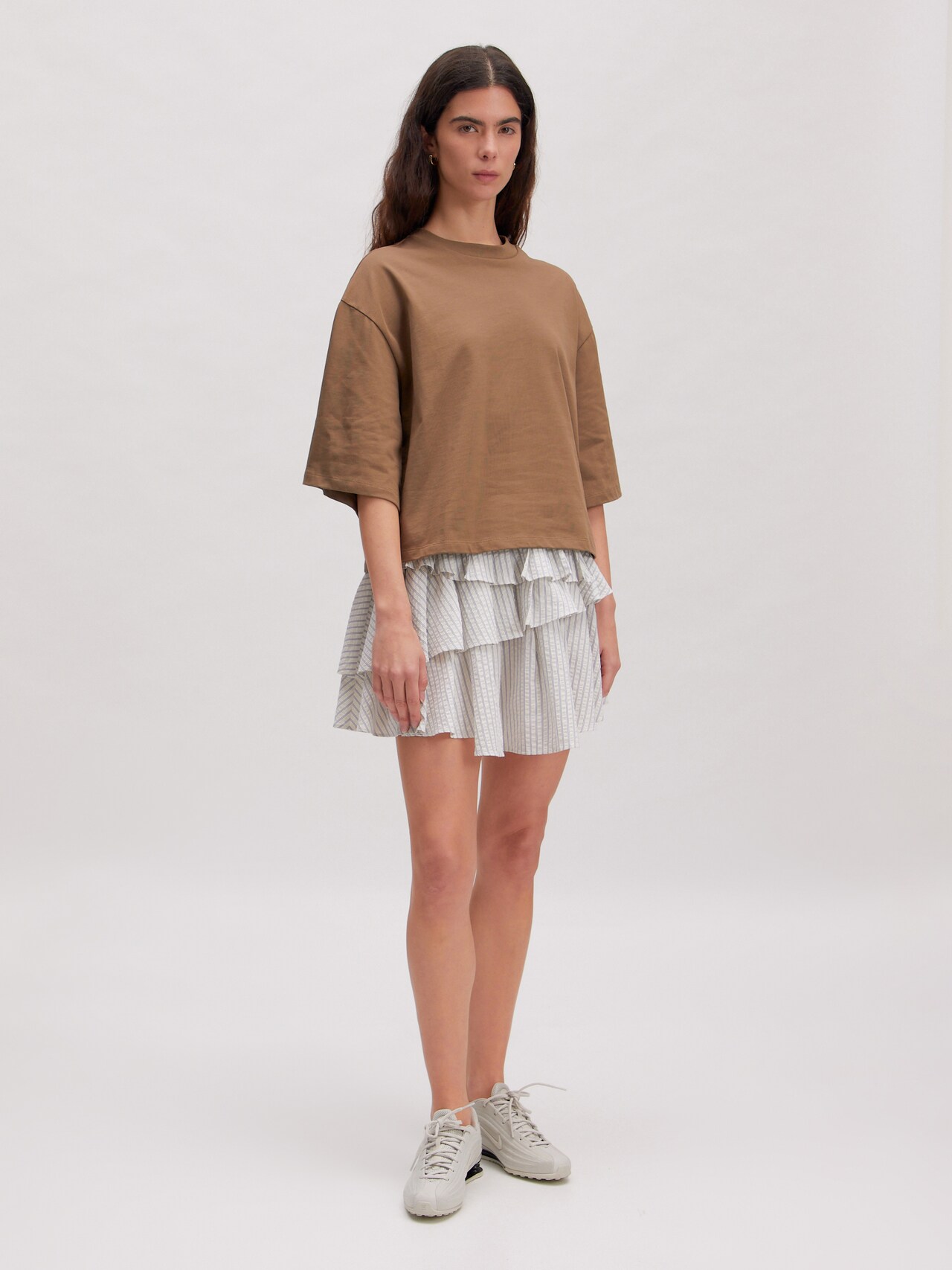 EDITED Neuheiten Shirt 'Enzo' braun