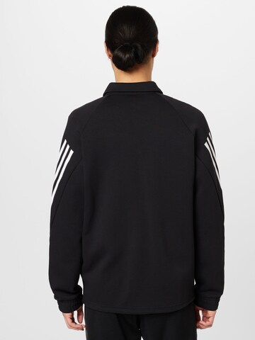 ADIDAS SPORTSWEAR Athletic Jacket 'Future Icons 3-Stripes es' in Black