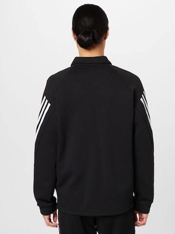 ADIDAS SPORTSWEAR - Casaco deportivo 'Future Icons 3-Stripes es' em preto