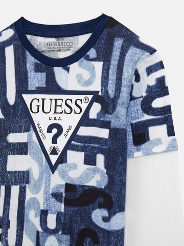GUESS Shirt in Blau