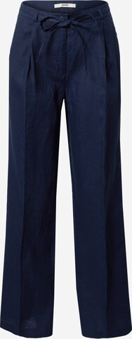 ESPRIT Trousers with creases in Blue: front