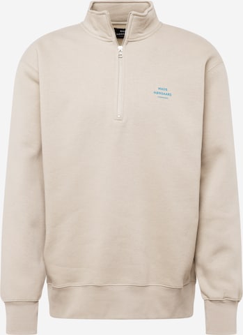 MADS NORGAARD COPENHAGEN - Sudadera en beige: frente