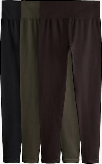 The Set Tajice u smeđa / kaki / crna, Pregled proizvoda