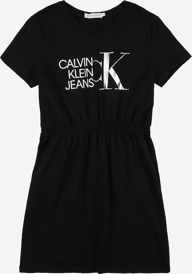 Rochie Calvin Klein Jeans pe negru / argintiu / alb, Vizualizare produs