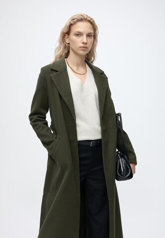 VERO MODA Kevad-sügismantel 'VMFORTUNEAYA', värv roheline